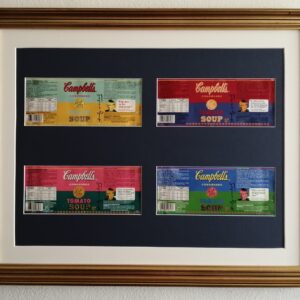 Etiquetas de latas de sopas Campbell - Andy Warhol