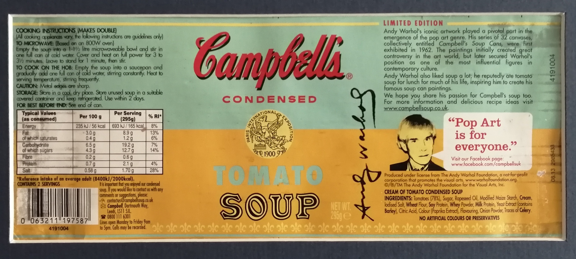 Etiquetas de latas de sopas Campbell - Andy Warhol - Imagen 2