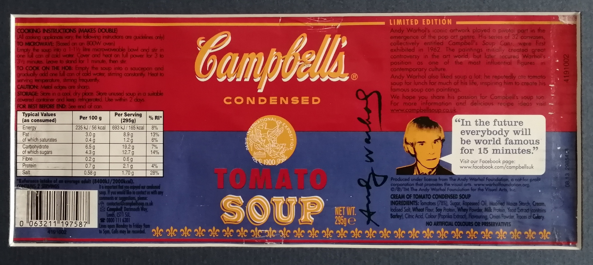 Etiquetas de latas de sopas Campbell - Andy Warhol - Imagen 3