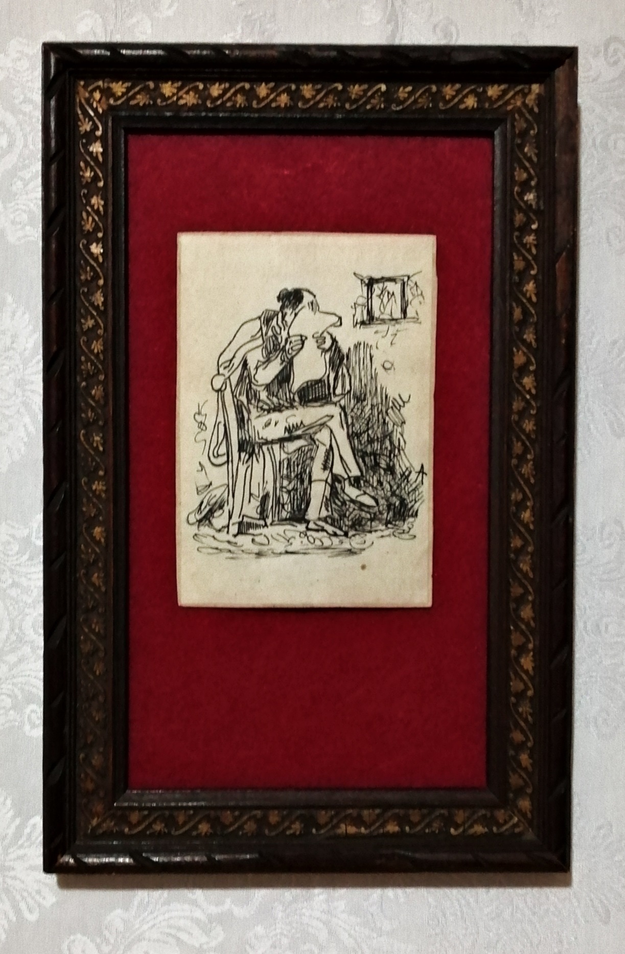Majo leyendo - Leonardo Alenza