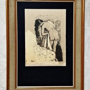 Bañista desnuda - Edgar Degas