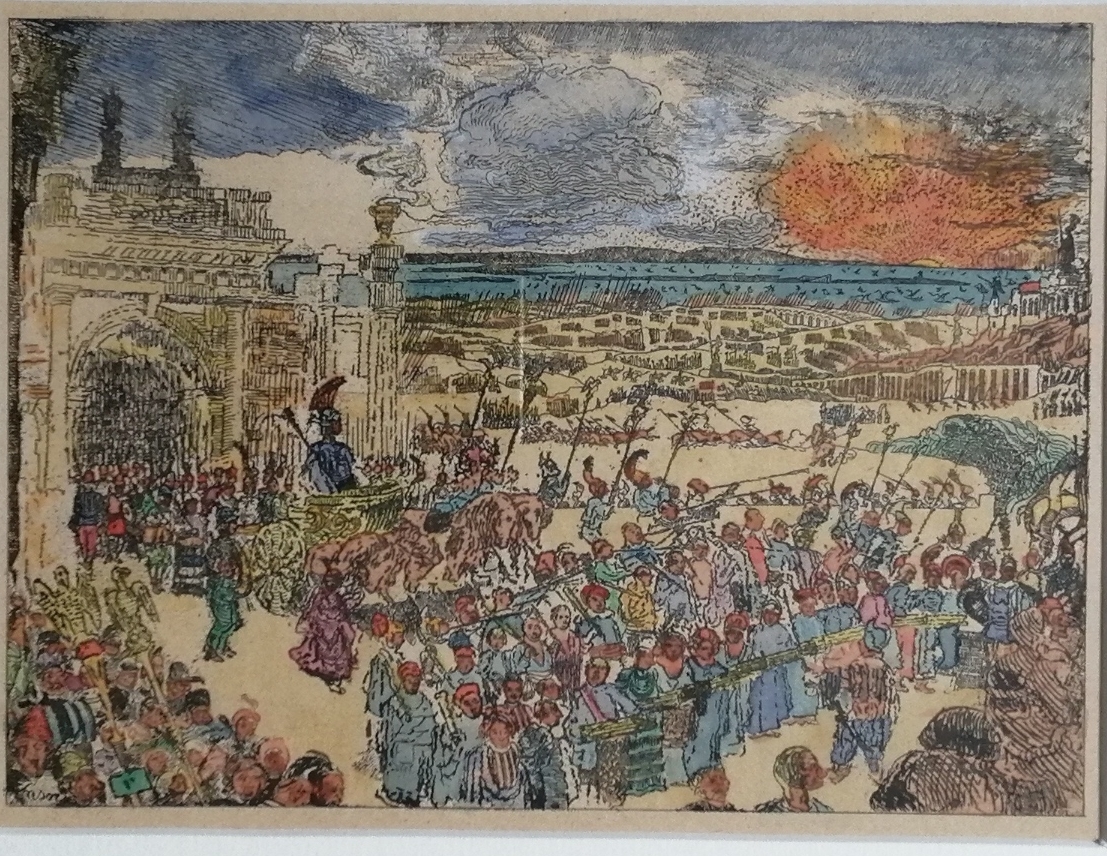 Triunfo Romano - James Ensor - Imagen 2