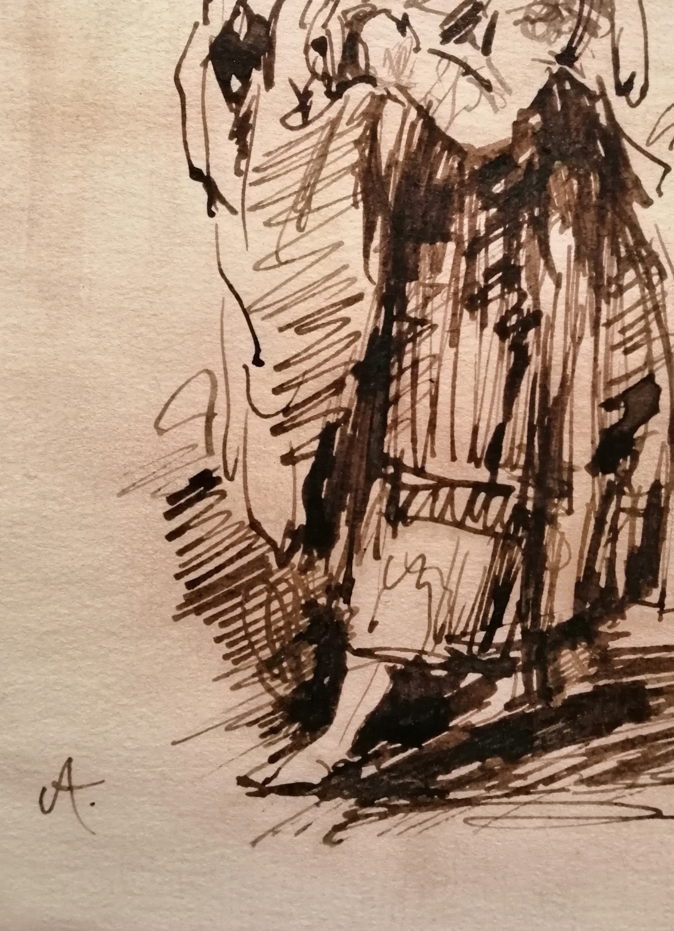 Maja en la calle - Leonardo Alenza - Imagen 3
