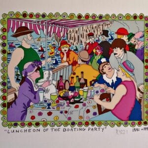 Luncheon of the Boating Party - James Rizzi