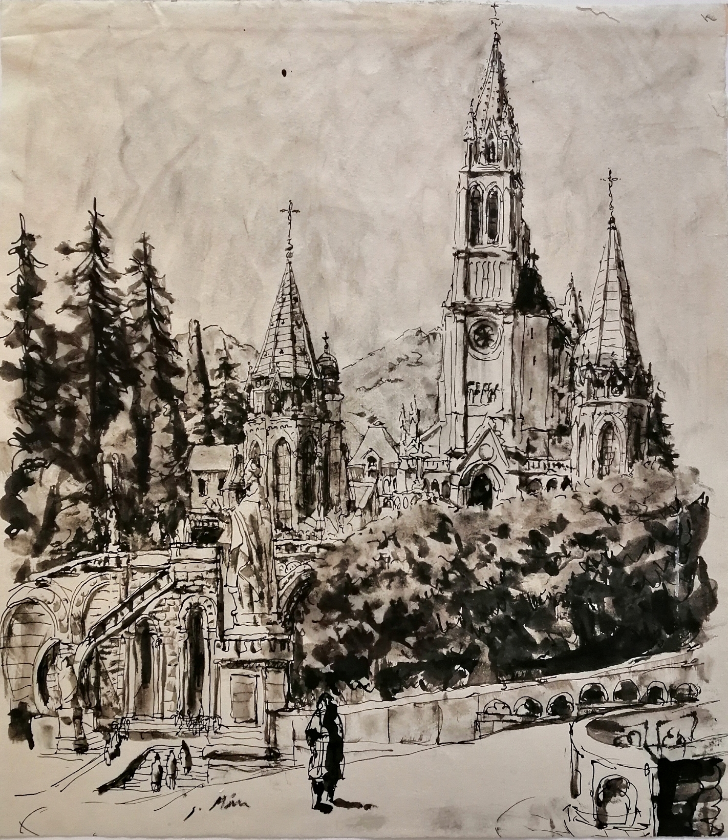 Santuario de Lourdes - Joaquim Mir i Trinxet - Imagen 2