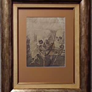 Esqueleto Músico - James Ensor