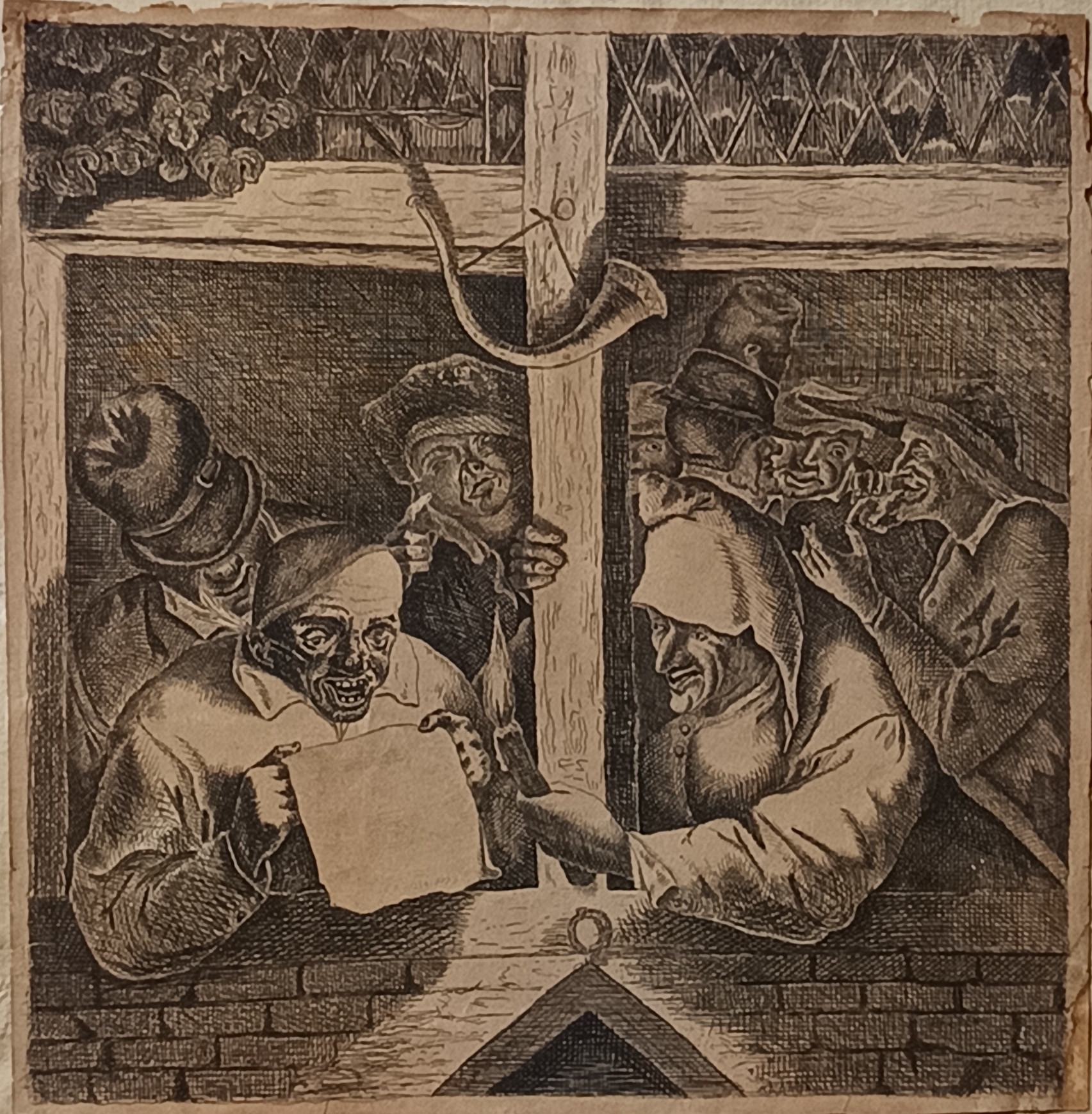 Los Cantantes - Adriaen van Ostade - Imagen 2