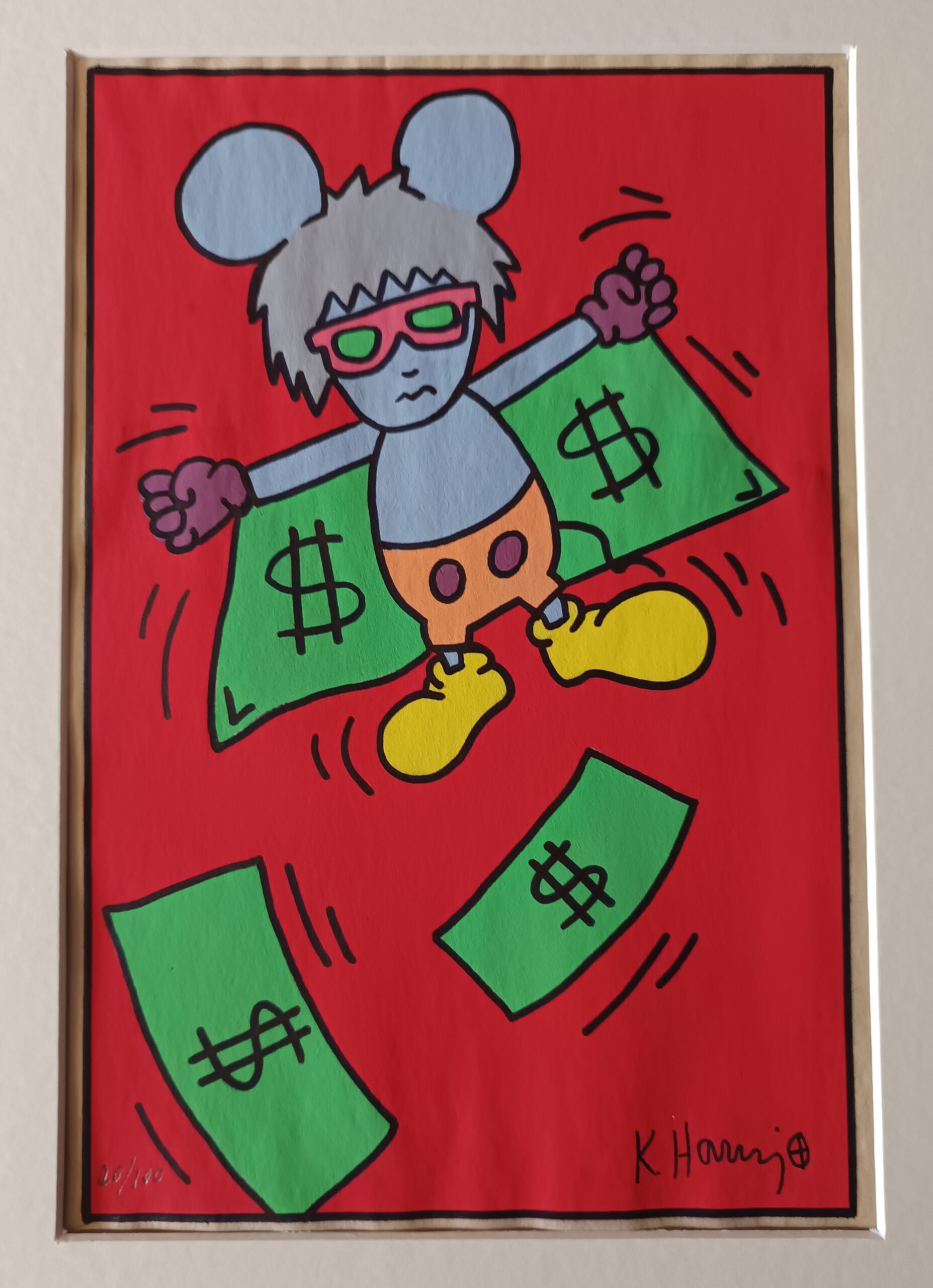 Andy Mouse - Keith Haring - Imagen 2