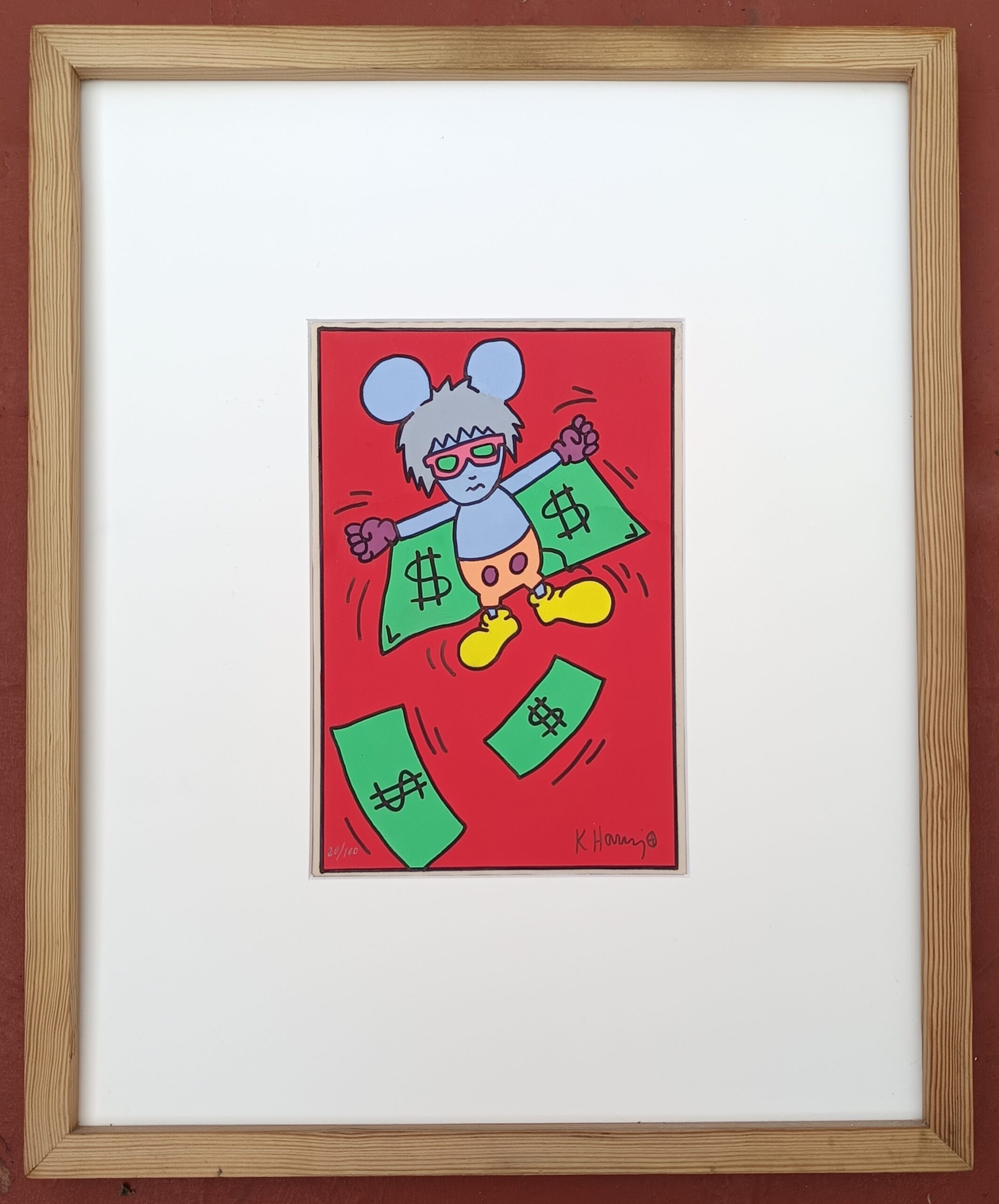 Andy Mouse - Keith Haring