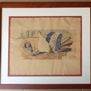 El paquete azul - Georges Braque