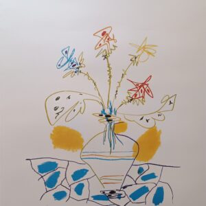 Jarrón de flores - Pablo Picasso