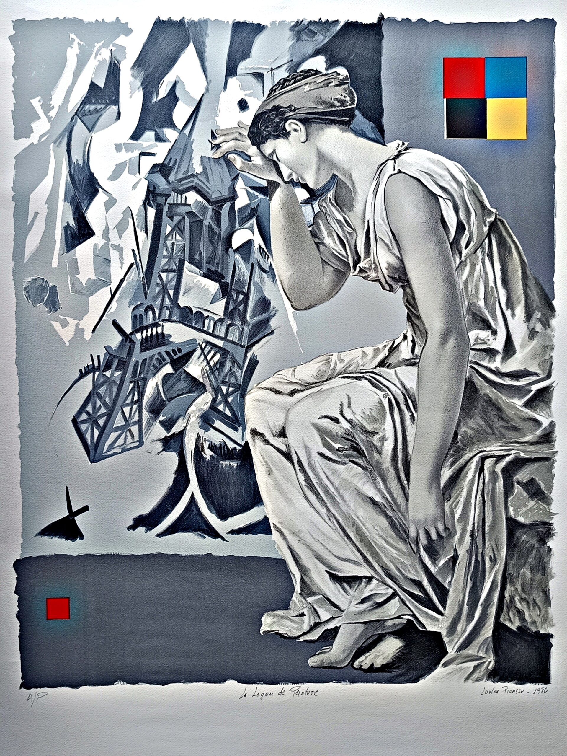 La lección de Pintura - Loulou Picasso - Imagen 3