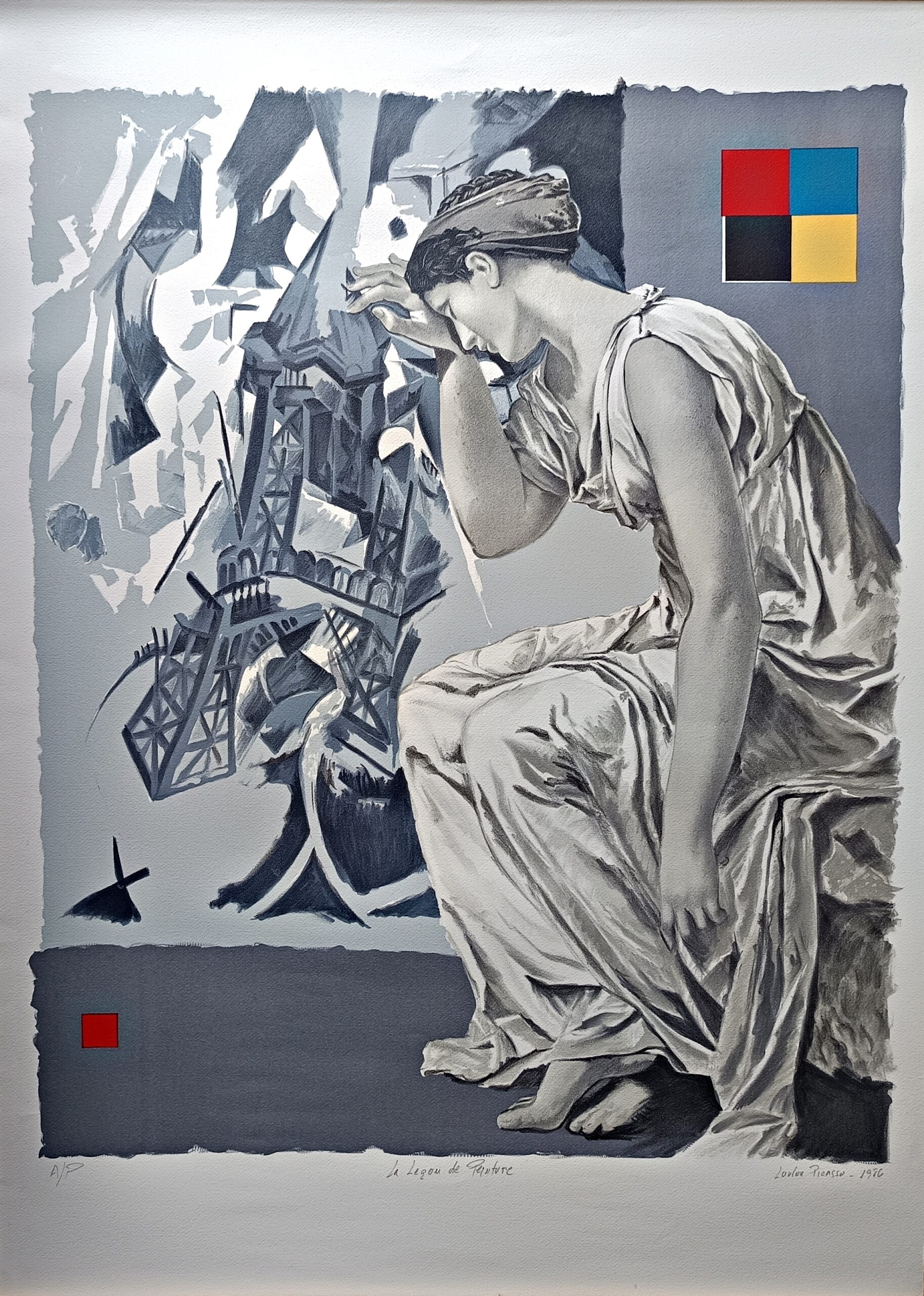 La lección de Pintura - Loulou Picasso - Imagen 2