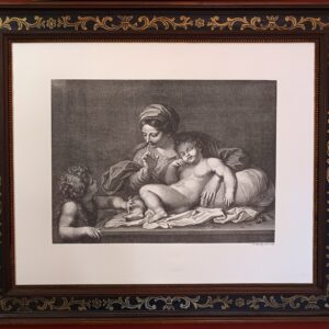 La Virgen, San Juan y el Niño Jesús - Francesco Bartolozzi