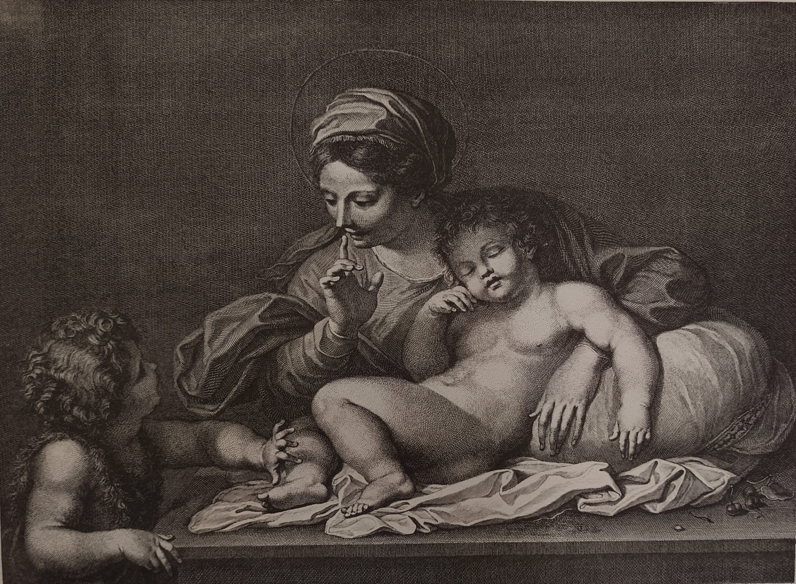 La Virgen, San Juan y el Niño Jesús - Francesco Bartolozzi - Imagen 2