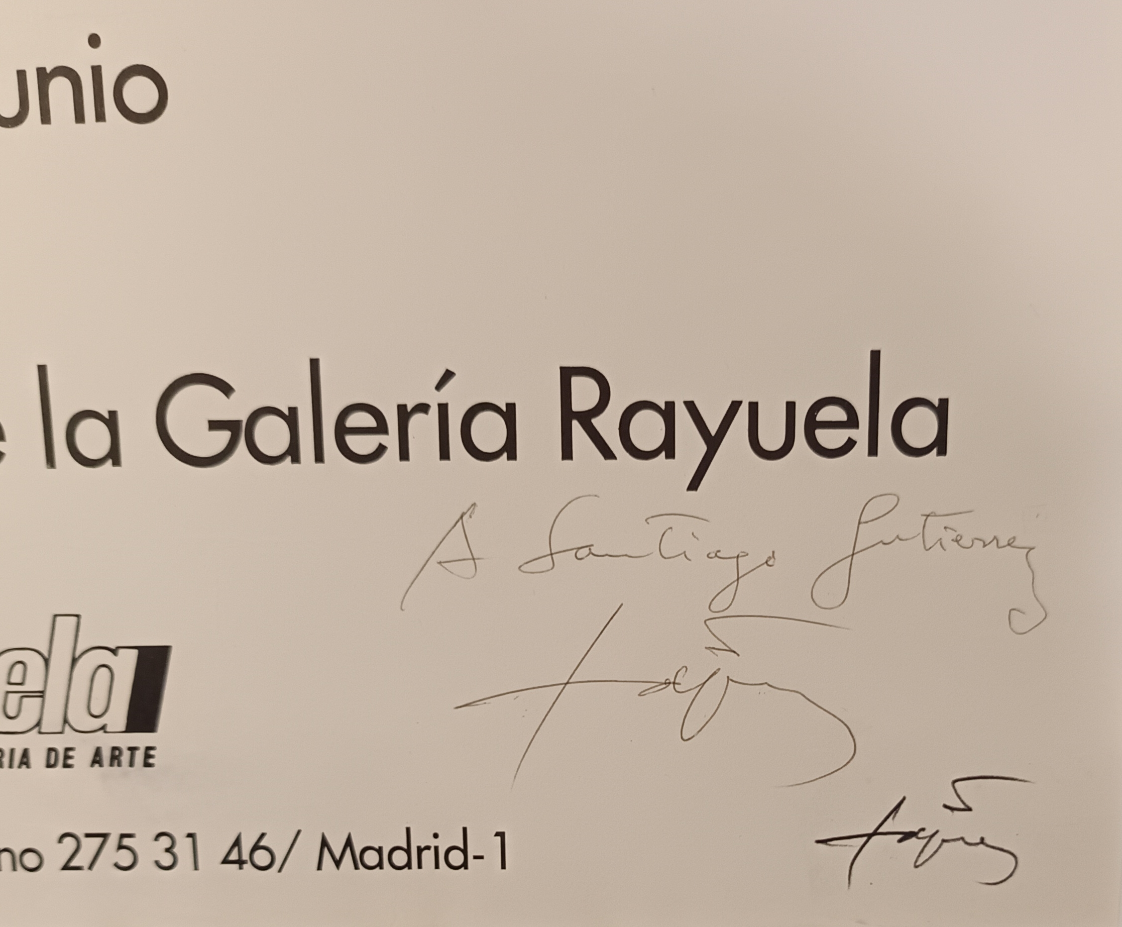 Galería Rayuela 10 º Aniversario - Antoni Tàpies - Imagen 4