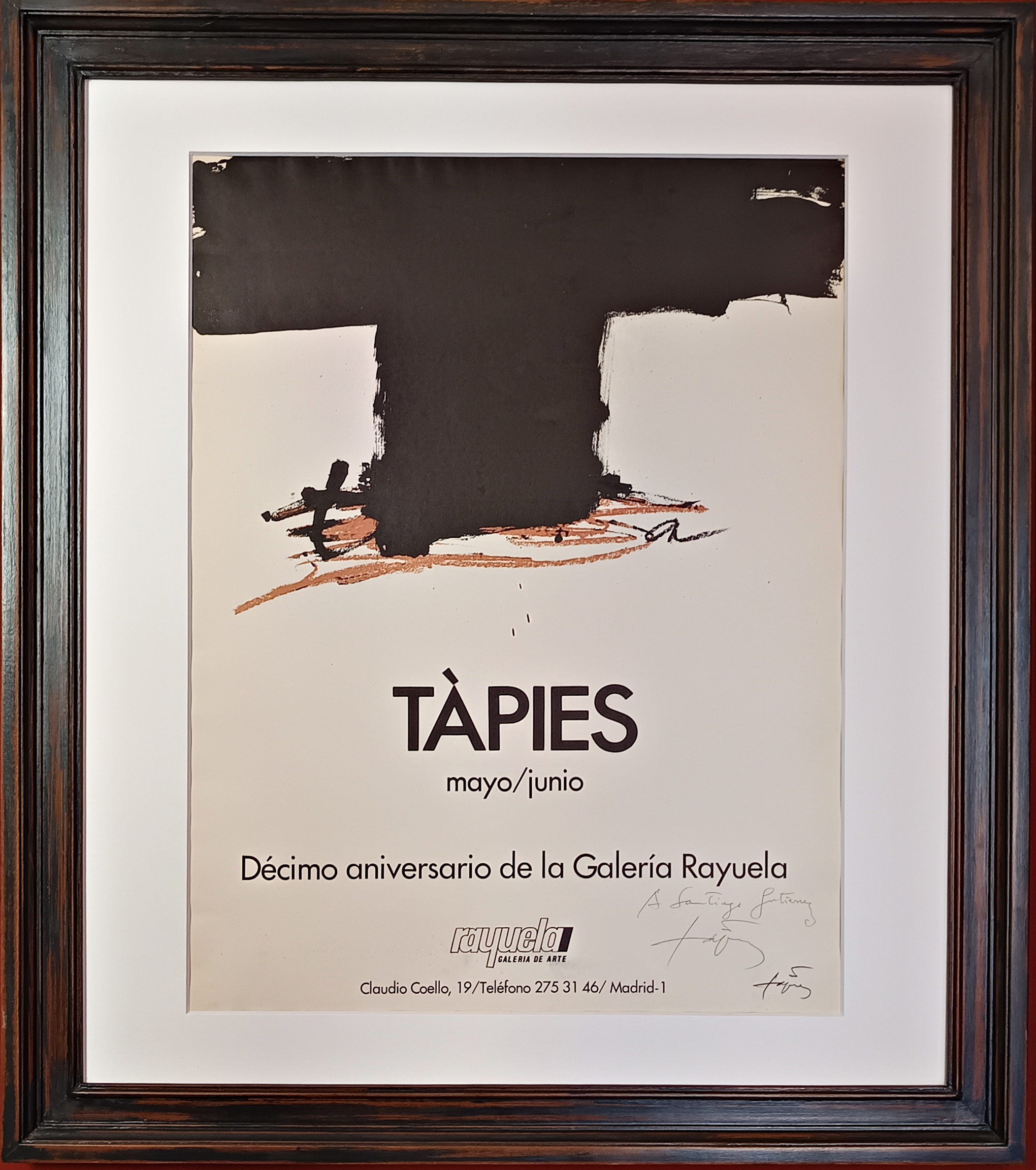 Galería Rayuela 10 º Aniversario - Antoni Tàpies