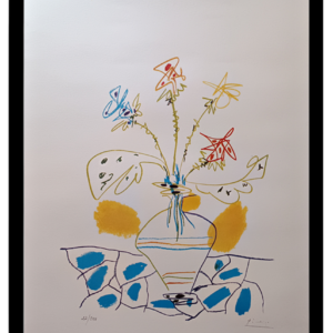Jarrón de flores - Pablo Picasso