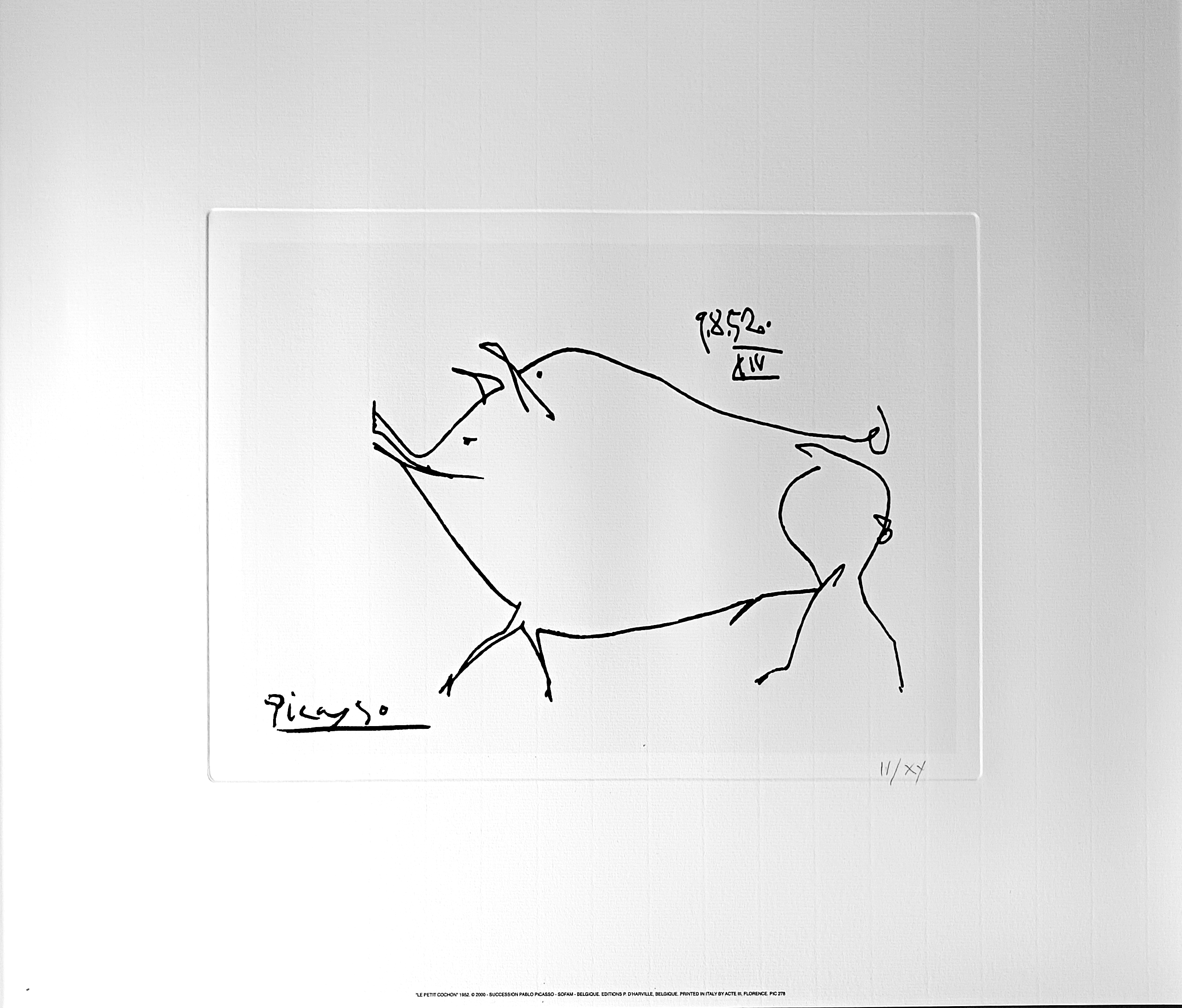 Le Petit Cochon - Pablo Picasso - Imagen 2